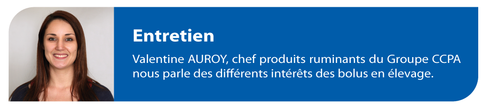 Entretien de Valentine Auroy, chef produits ruminants à CCPA